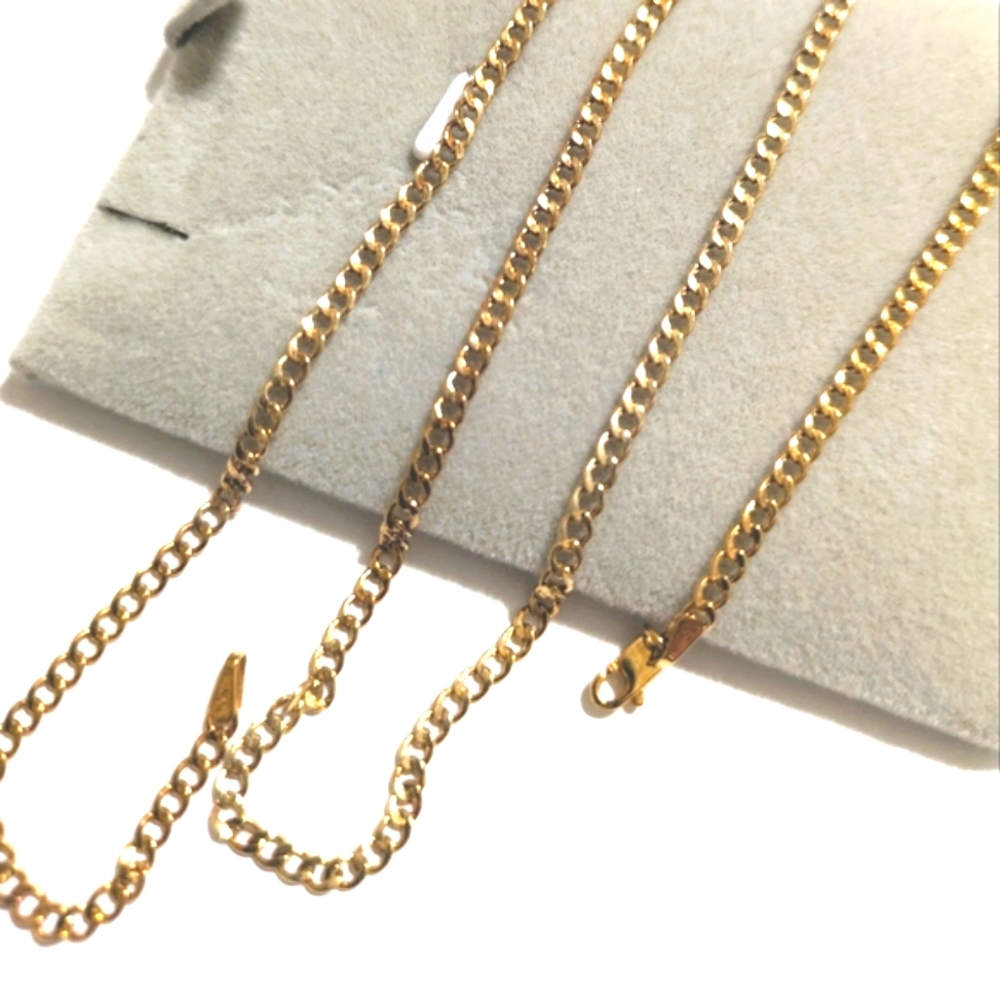 10k Yellow Gold 18" Link Chain